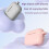 Capa protetora de silicone compatível com AirPods Pro 3, capa protetora de silicone à prova de choque. 8