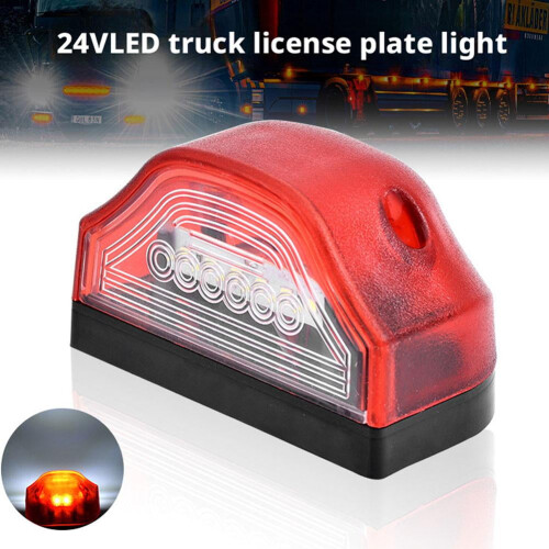 LED-skyltbelysning 12V 24V vit 1 styck 1