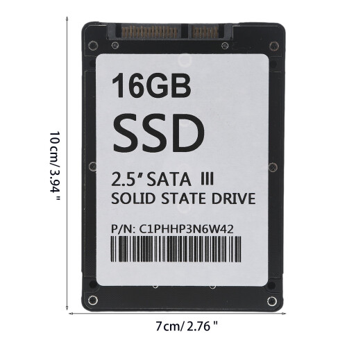 16GB Solid 2.5" Internal Standard Disk for Desktop Laptop PC Metal 2