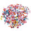 600 Split Pins Brads Paper Fasteners With Multi-color Selection 4