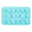Easter Baking Mold 18 Cavity Bunny Silicone Mold for Cake Chocolate Cookie Making Kitchen Baking Accessory 2