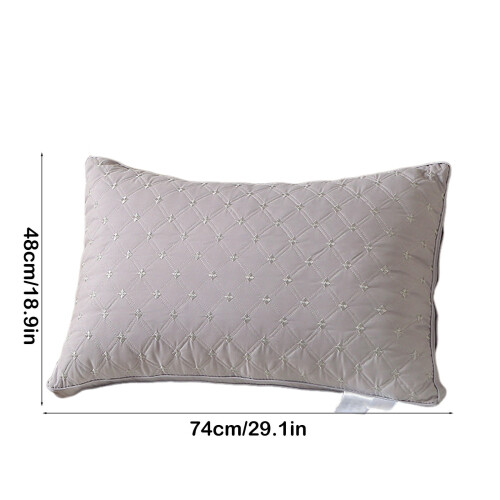 Oreiller d'hôtel Queen Size, housse en coton doux et confortable 2