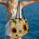 Γυναικεία τσάντα Tote Retro με σχέδιο ηλίανθου, μεγάλη, 1 τεμ. 6
