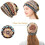 Gorro reversível folgado, ultramacio e elástico, pacote com 4 unidades. 3