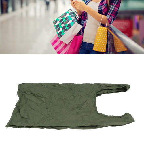 Sac de courses grande capacité pliable 1 ensemble vert OD 2