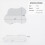 Transparente Acryl-Untersetzer in Wolkenform, 4er-Pack 3