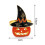 Dekorativa servettringar för Halloweenpumpor, 6 st 6