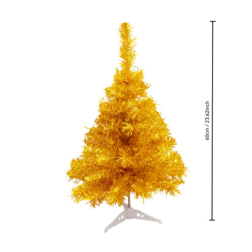 White Mini Christmas Tree 60cm with Decorations 2