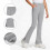 Leggings évasés taille haute pour filles (1 paire) 3