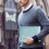 Leather document bag briefcase with zipper and waterproof 3