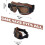 Vintage Aviator Motorcycle Goggles Leather 1 Pair 5