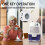 Mini USB Dehumidifier 500ml, Quiet Smart Control for Home & Office 6