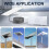 IP68 Waterproof 1200Mbps 15M Satellite Extender Cable for Rectangular Gen3 15