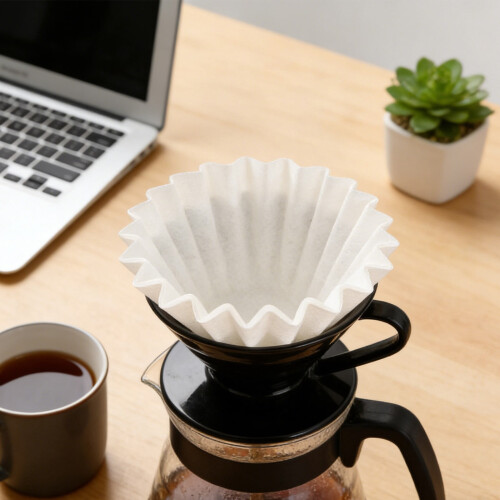 Basket Coffee Filters White 1-2 Cup 100 Count 1