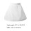 Tule onderrok voor kinderen, witte polyester bubbelrok, 1 stuk 2