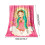 Pink Virgin Mary Flannel Throw Blanket Catholic Gift 2