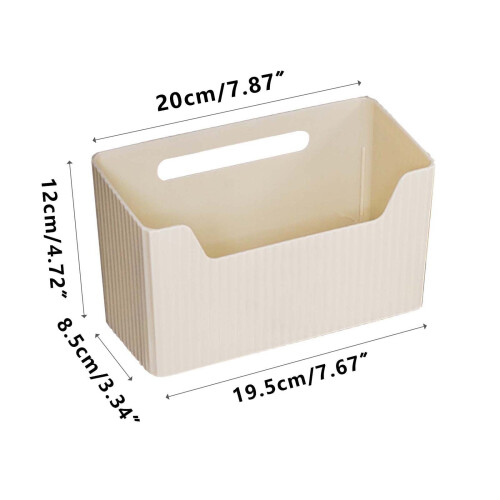 Wall Mounted Washcloth Storage Box Cotton Towel Shelf 2
