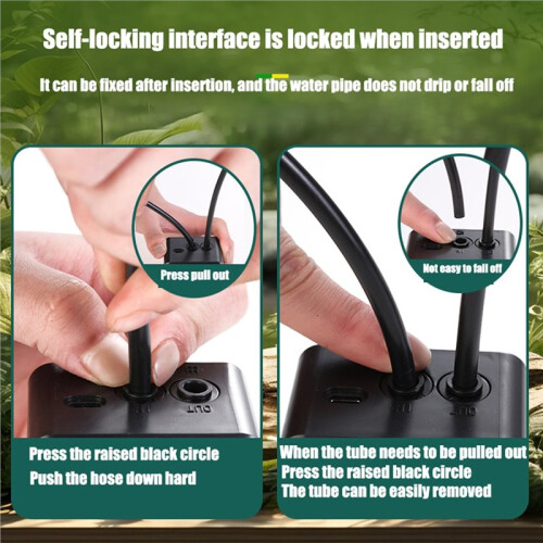 Rainforest Control Automatic Mist Timing System Kit Touch Screen Irrigation Timer Reptile Humidifier EU Plug 2