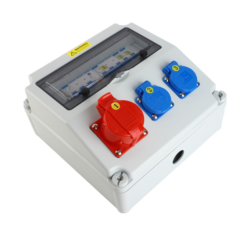 Rugged ABS Socket Box C16 Breaker 16A IP54