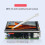 3.5 Inch Touch Screen for Raspberry Pi 480x320 TFT LCD SPI Interface 50 FPS Module with Metal Case+Heat Sink for RPI4B 2