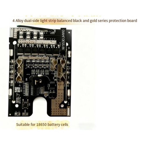 For  18650 Side Lamp Protection Board, with Equalization, 6MOS 130A 21V Electrical Protection Board. 2