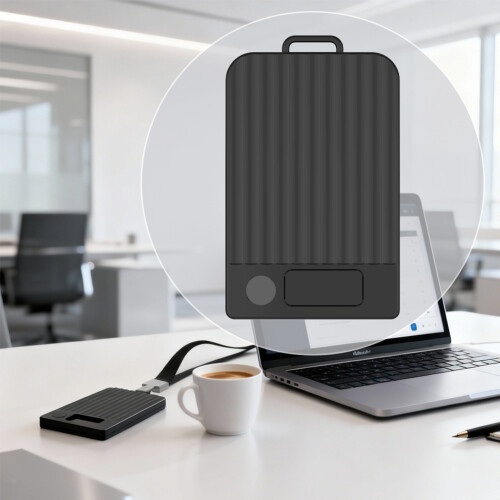 Magnetic Protective Case for PLAUD Note/Plaud Note Pro (2025) Recording Devices Black 2