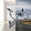 Vélo Appartement,3-en-1,Twisting Disc,10 Résistances 9