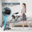 Vélo Appartement,3-en-1,Twisting Disc,10 Résistances 4