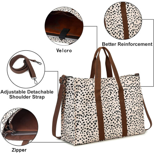 Dames laptoptas van canvas, 15,6 inch 1