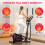 E200 Crosstrainer Heimtrainer Magnetisch 16 Stufen LCD Mit Matte 3