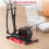 E200 Crosstrainer Heimtrainer Magnetisch 16 Stufen LCD Mit Matte 6