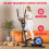 E200 Crosstrainer Heimtrainer Magnetisch 16 Stufen LCD Mit Matte 4