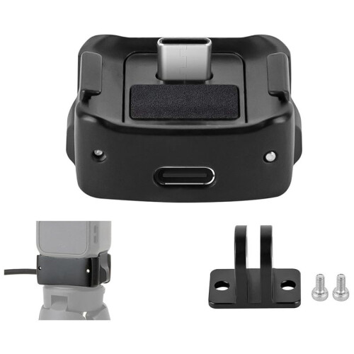 Charging Base Adapter for  Osmo Pocket 3,with Threaded Hole and Connector  the Bottom for Action Camera Accessories 1