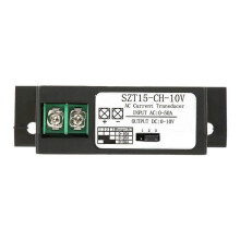 2X SZT15-CH-10V AC Current Transmitter Current Mutual Inductor AC 0-50A to 0-10V
