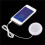 3X  White 3 5mm Pillow Speaker for   CD Radio MP3 Player GL 3