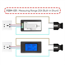 Multifunktions-Batterieüberwachungsmessgerät 6,5-100 V PZEM-051 LCD-Anzeige Digitalmessgerät Voltmeter Amperemeter Messgerät