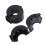 12 Stueck 15mm Durchmesser Ferrit Magnet Ring - Schwarz 3
