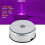 3X Display Turntable Base for Crystals Glass Art,LED Colored Rotating Crystal Display Base Stand with USB Cable 5