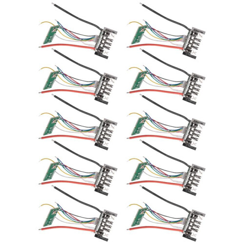 30PCS DCB200 18V 21V Li-Ion Battery PCB Charging Protection Circuit Board for 2