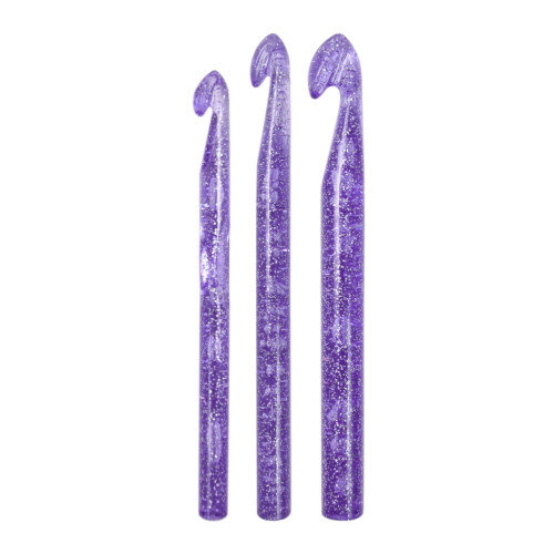 Ergonomisches Häkelnadelset 10 12 15 mm