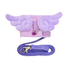 Chaleco arnés para hurones – Nylon, ajustable, morado