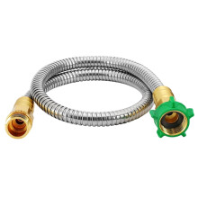 Tuyau d'arrosage en acier inoxydable Garden Leader 1,5 m