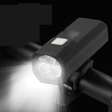 Uppladdningsbar cykelstrålkastare med 5 LED-ljus och vattentät framlampa