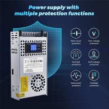 24V Adjustable Power Supply 600W,Switching Power Supply AC 110V/220V to 0-24V Converter,for 3D Printer,Computer