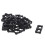 40x 18650 Lithium Battery Double Holder Bracket for DIY Cell Pack Black 2