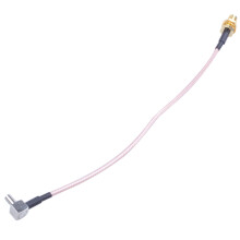 1 Pcs 8 Inch SMA Female to TS9 male Coaxial Cable & 1 Pcs 8 Inch SMA Female to Y Type 2 X TS9 Angle Male Connector