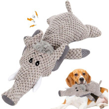 Peluche indestructible para perros que muerden con fuerza.