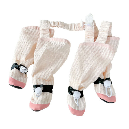 Raquetes de chuva e neve para cães com solado antiderrapante e proteção para as patas.