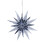 Ornament acrilic cu fulgi de nea și cerb, 1 buc. 1