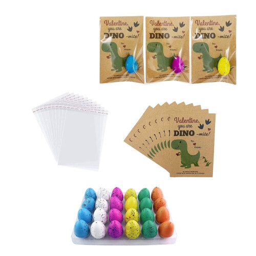 Kit para chocar e cultivar ovos de dinossauro - Presente de Páscoa